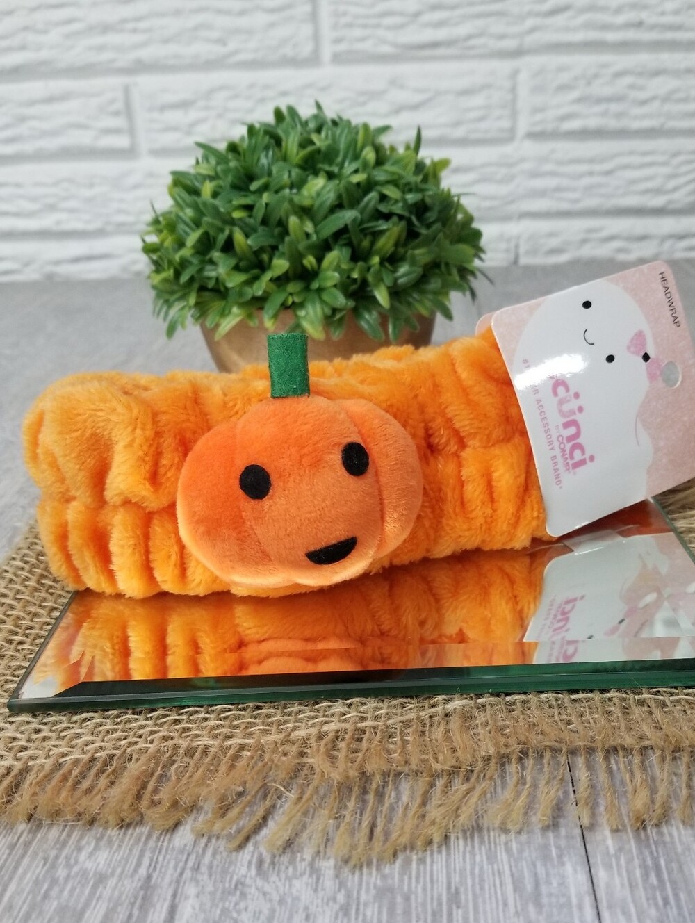 Scrunci Pumpkin Headwrap